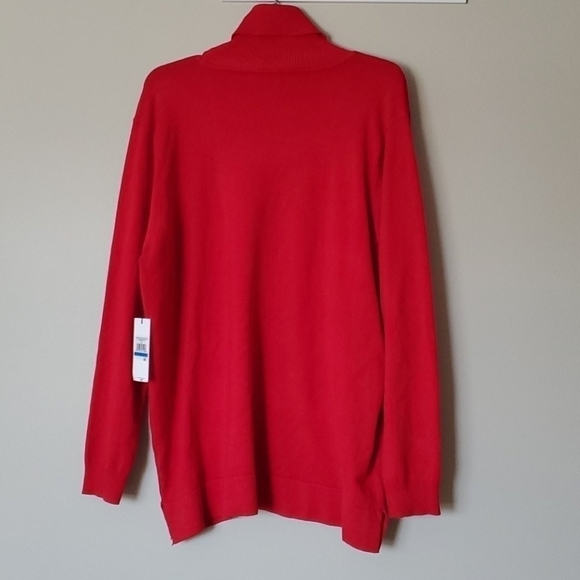 NWT Calvin Klein Ribbed Long-Sleeves sweater - Picture 3 of 9